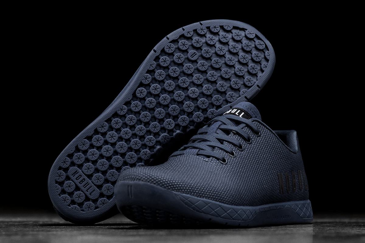 Basket Nobull Superfabric Trainer Homme Bleu Marine | CA5602398
