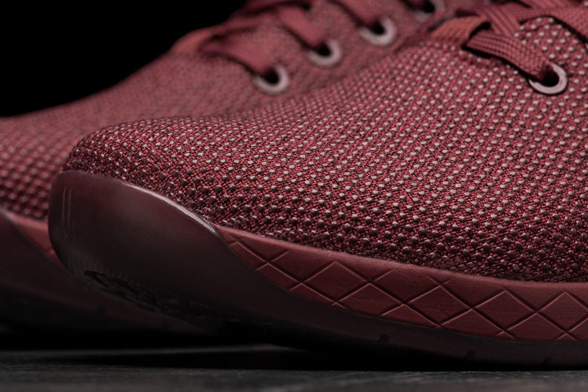 Basket Nobull Superfabric Trainer Homme Rouge Foncé | CV4825361