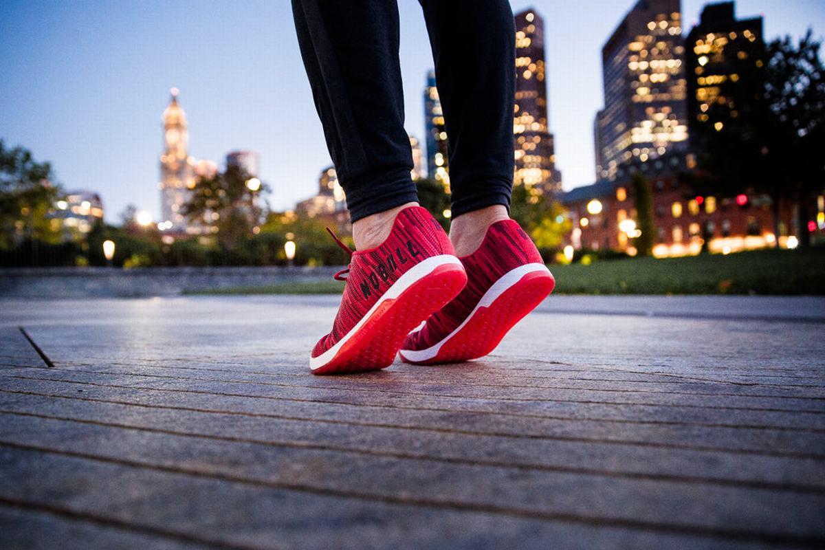 Basket Nobull Superfabric Trainer Homme Rouge | EG7458023