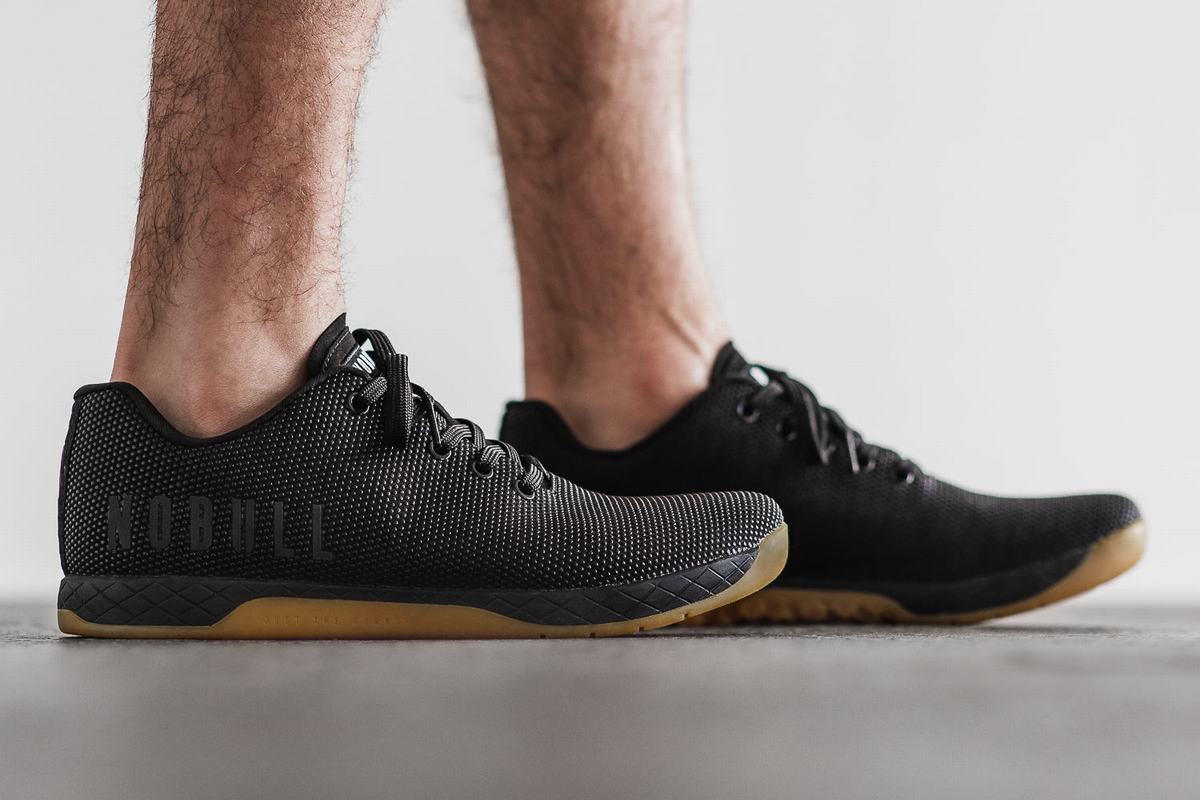 Basket Nobull Superfabric Trainer Homme Noir | EU1239847