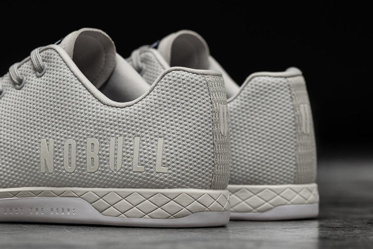 Basket Nobull Superfabric Trainer Homme Grise | GH5398174