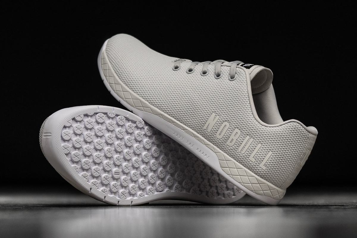 Basket Nobull Superfabric Trainer Homme Grise | GH5398174