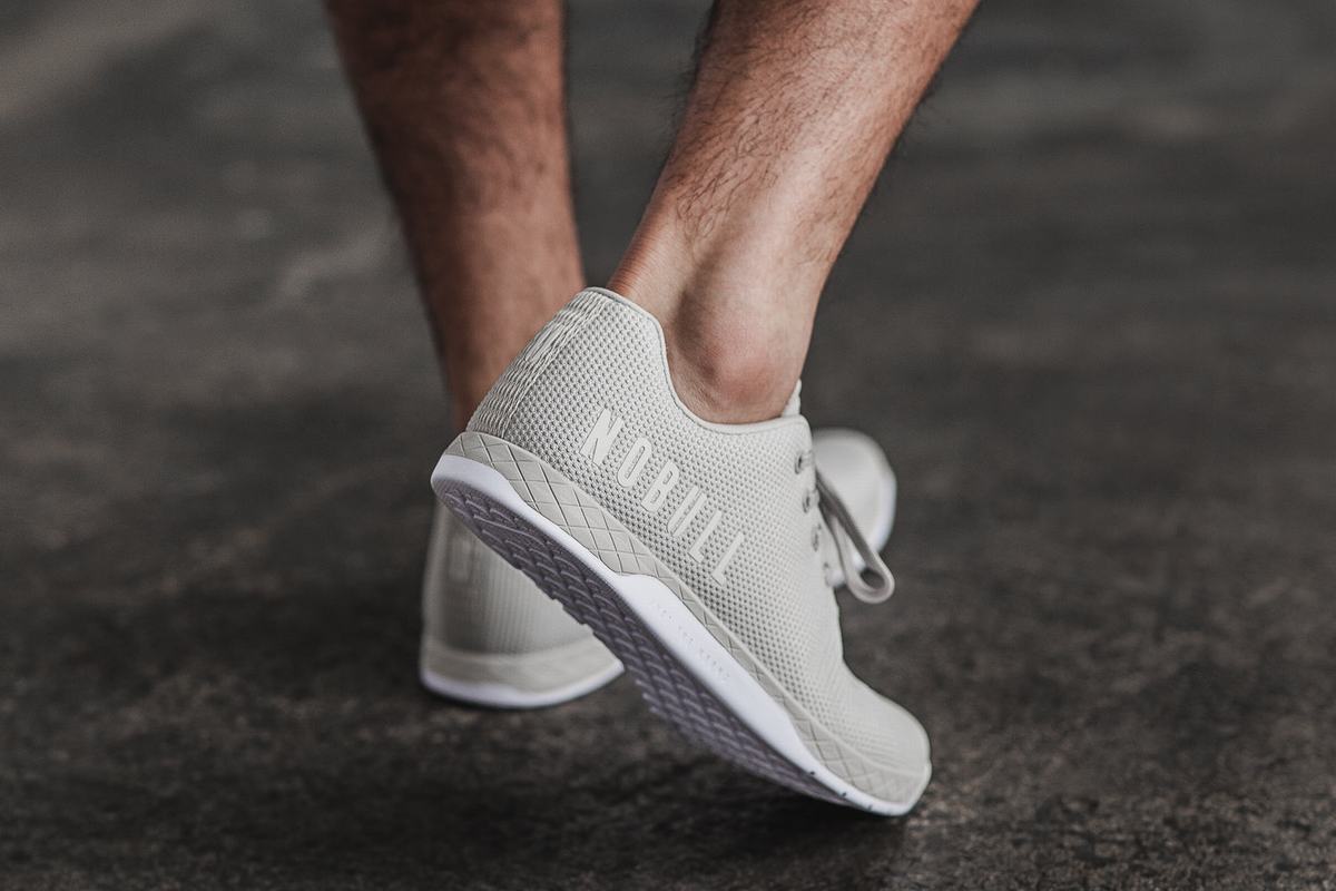 Basket Nobull Superfabric Trainer Homme Grise | GH5398174