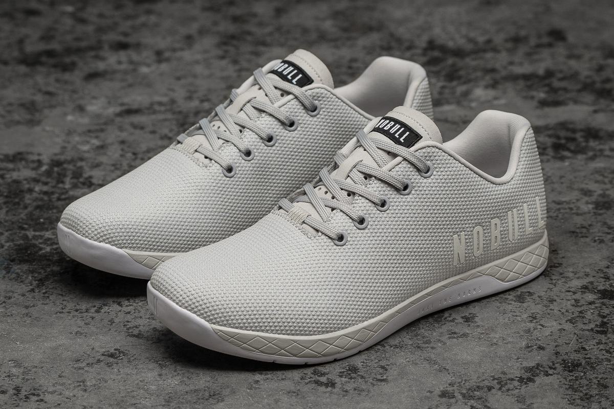 Basket Nobull Superfabric Trainer Homme Grise | GH5398174