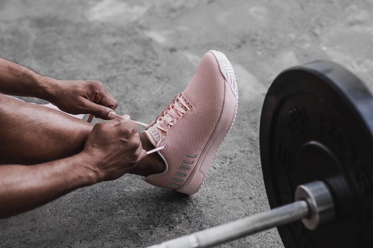Basket Nobull Superfabric Trainer Homme Rose | GP7340825
