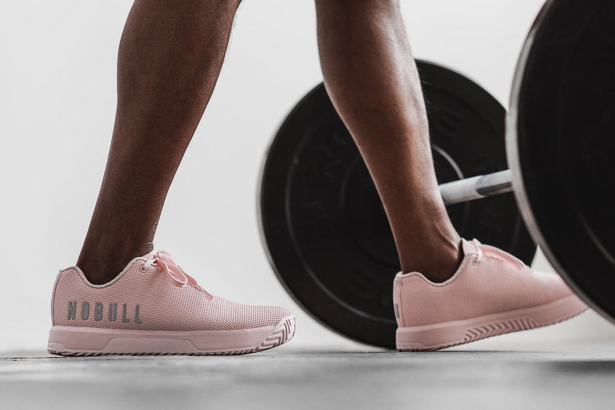 Basket Nobull Superfabric Trainer Homme Rose | GP7340825