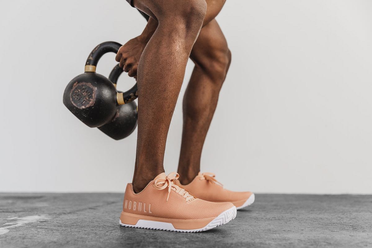 Basket Nobull Superfabric Trainer Homme Abricot | GP9412837
