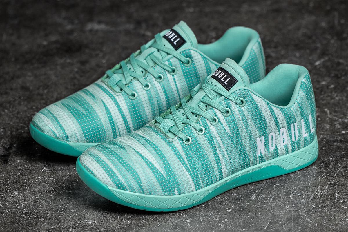 Basket Nobull Superfabric Trainer Homme Menthe | HX1423659