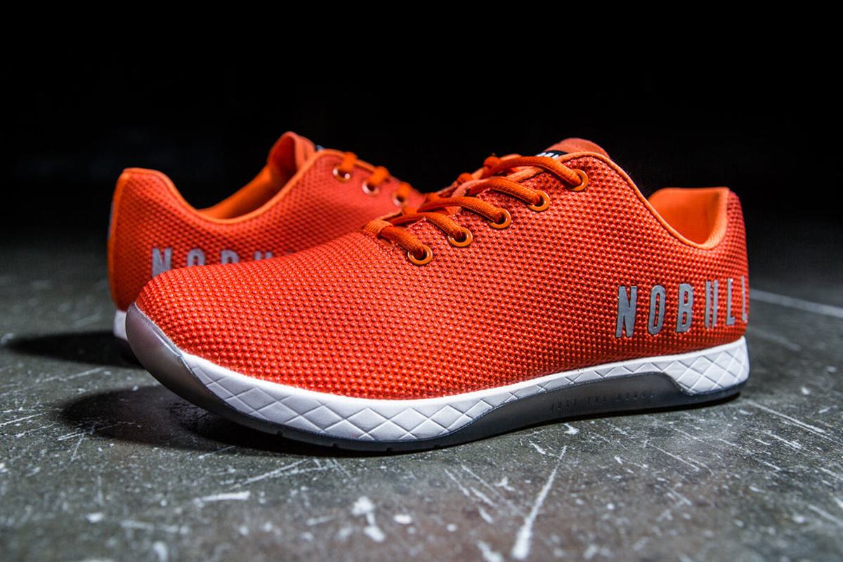 Basket Nobull Superfabric Trainer Homme Orange Clair | IL1706342