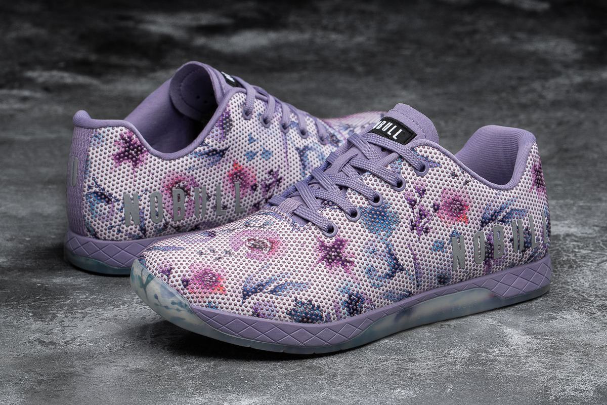 Basket Nobull Superfabric Trainer Homme Violette | JM1854239