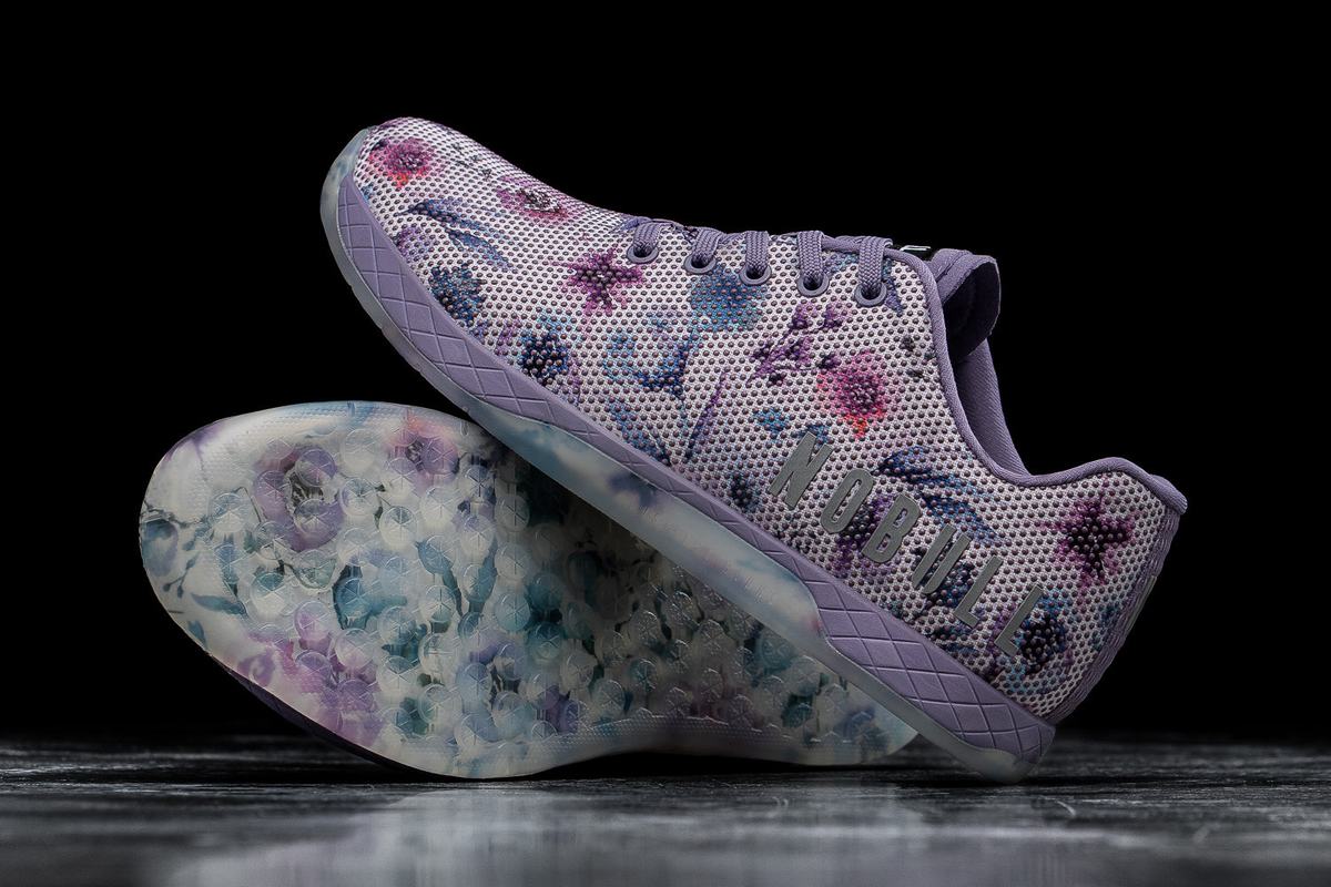 Basket Nobull Superfabric Trainer Homme Violette | JM1854239