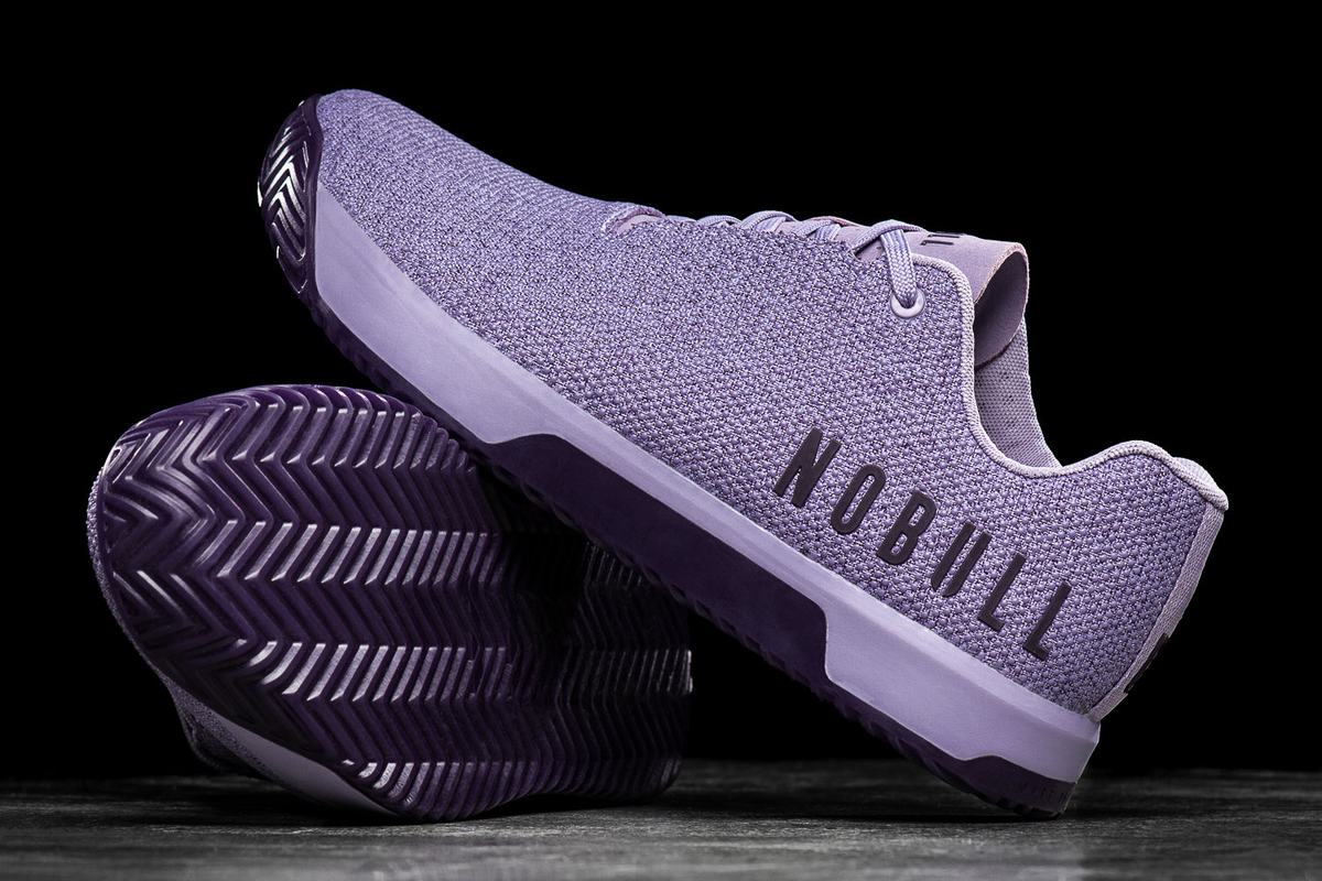 Basket Nobull Superfabric Trainer Homme Lavande | KA1589304