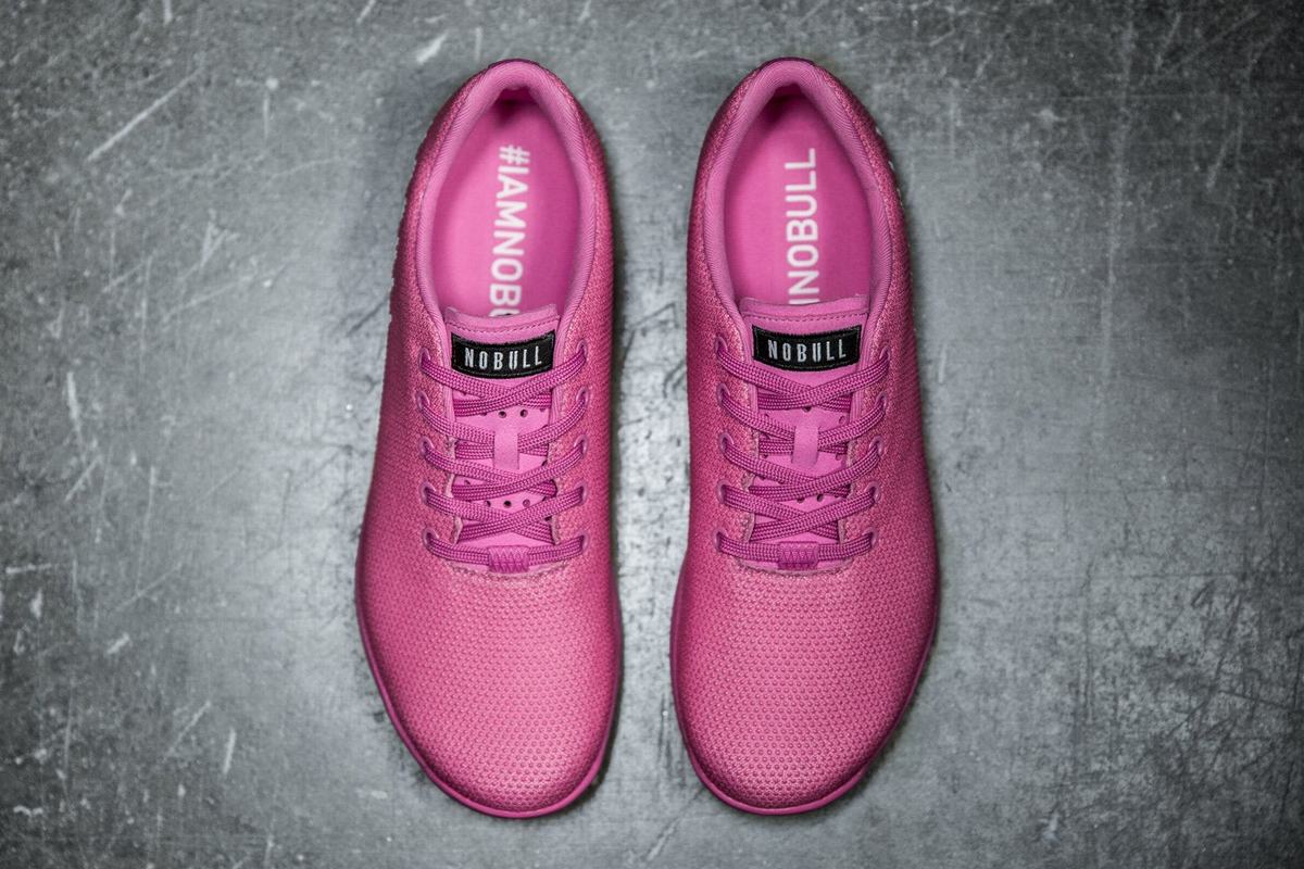 Basket Nobull Superfabric Trainer Homme Rose Clair | KJ0179654