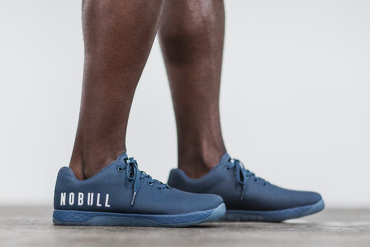 Basket Nobull Superfabric Trainer Homme Bleu Marine | KN5439102