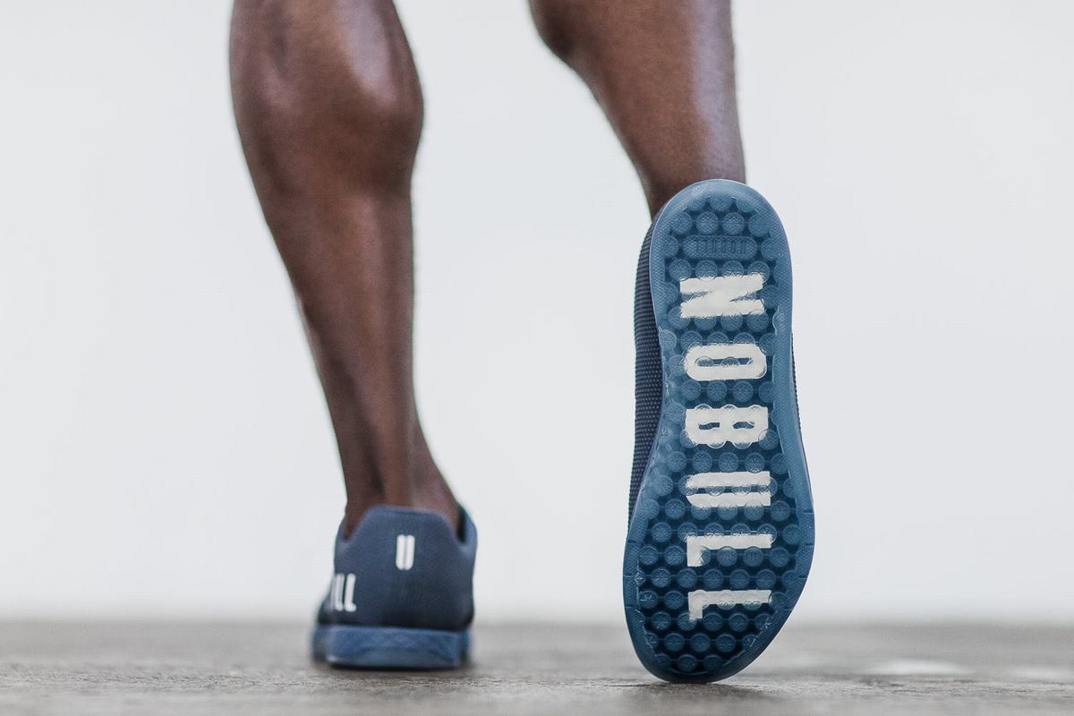 Basket Nobull Superfabric Trainer Homme Bleu Marine | KN5439102