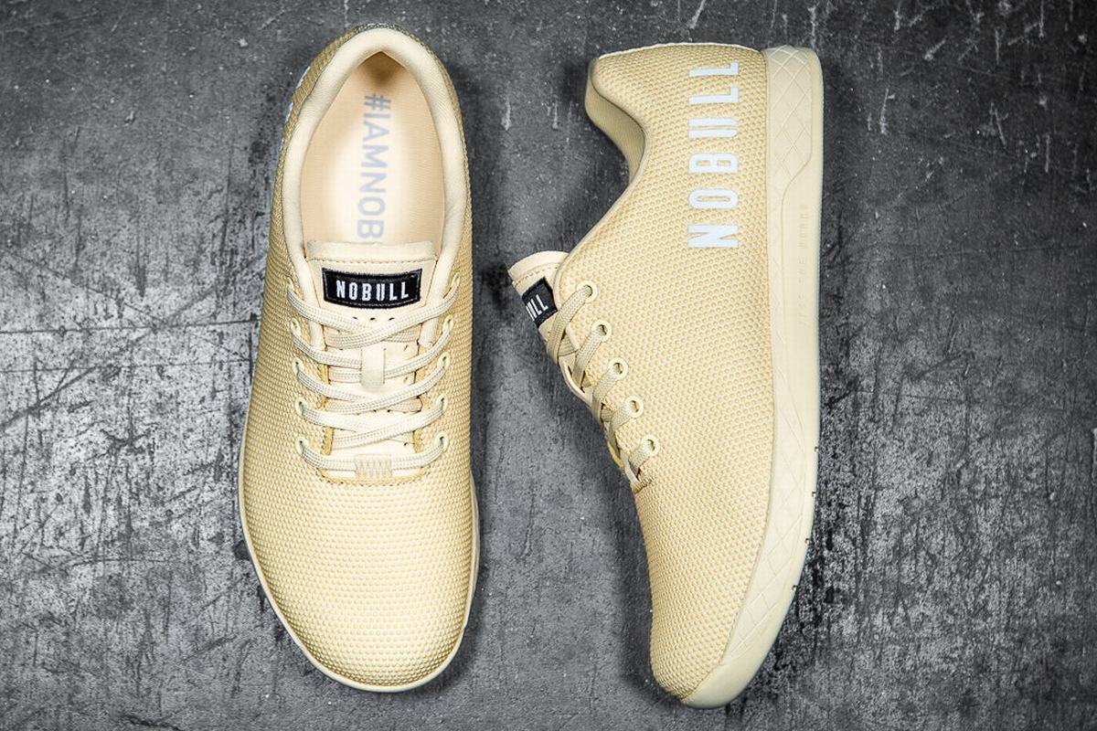 Basket Nobull Superfabric Trainer Homme Jaune | KO1089365