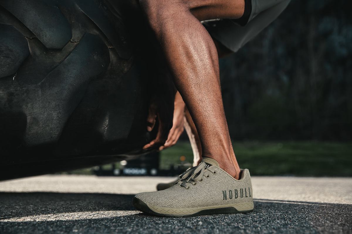 Basket Nobull Superfabric Trainer Homme Vert Olive | KS1387504