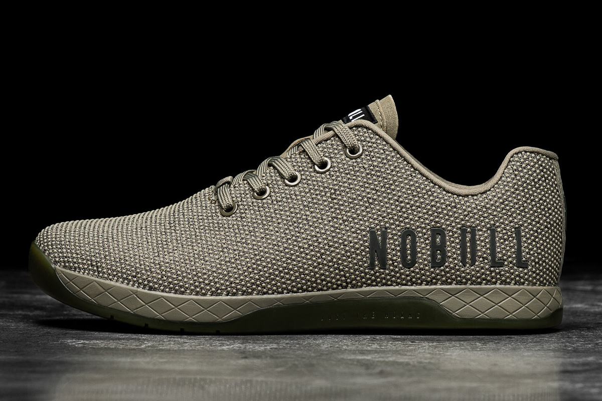 Basket Nobull Superfabric Trainer Homme Vert Olive | KS1387504