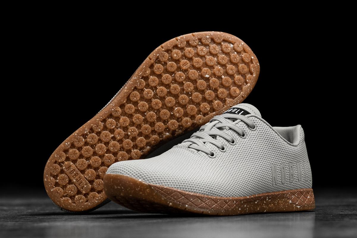 Basket Nobull Superfabric Trainer Homme Grise Marron | LD5718369