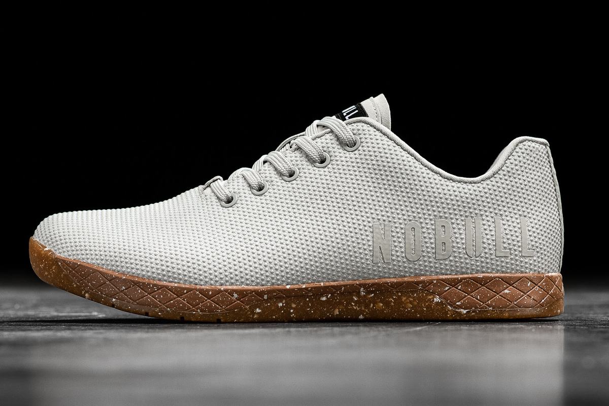 Basket Nobull Superfabric Trainer Homme Grise Marron | LD5718369