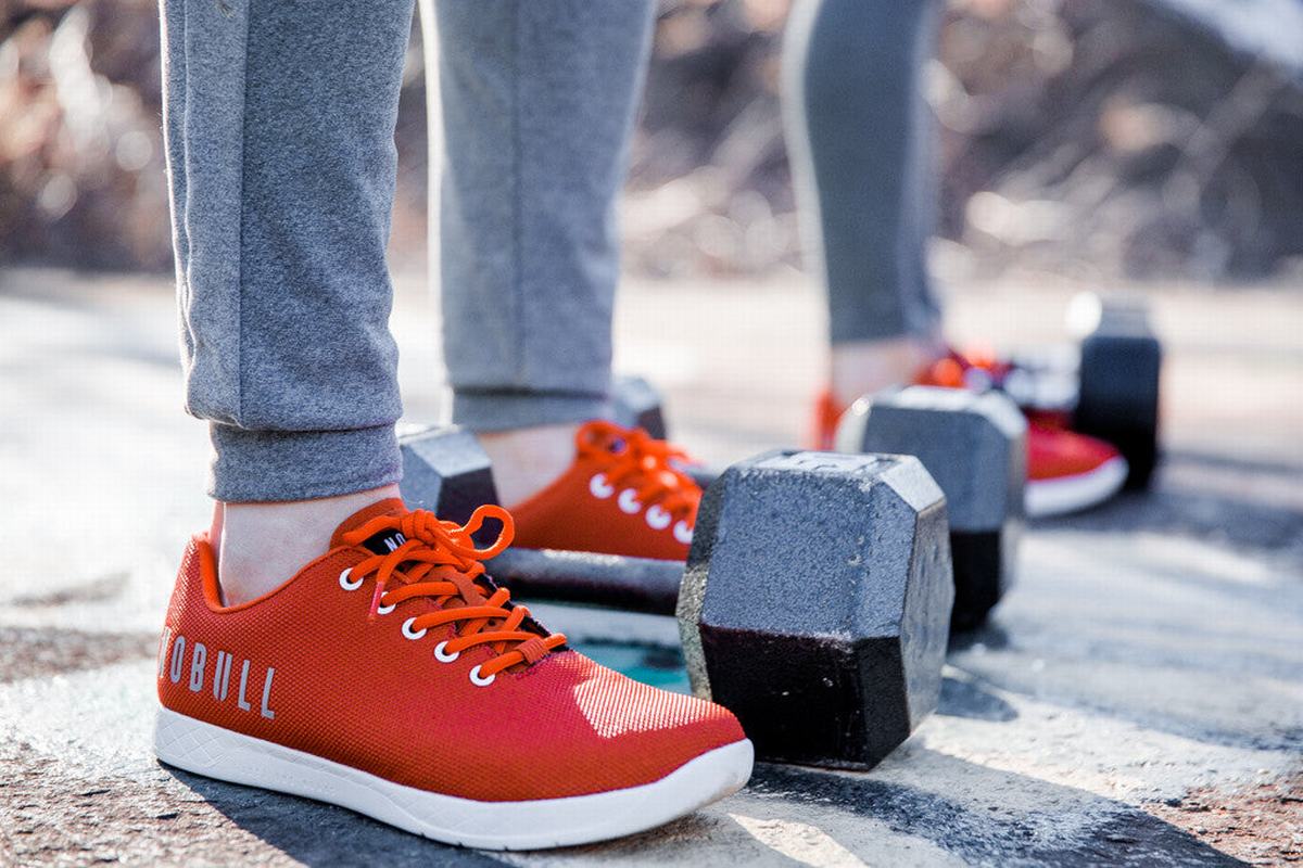 Basket Nobull Superfabric Trainer Homme Orange | LU5041968