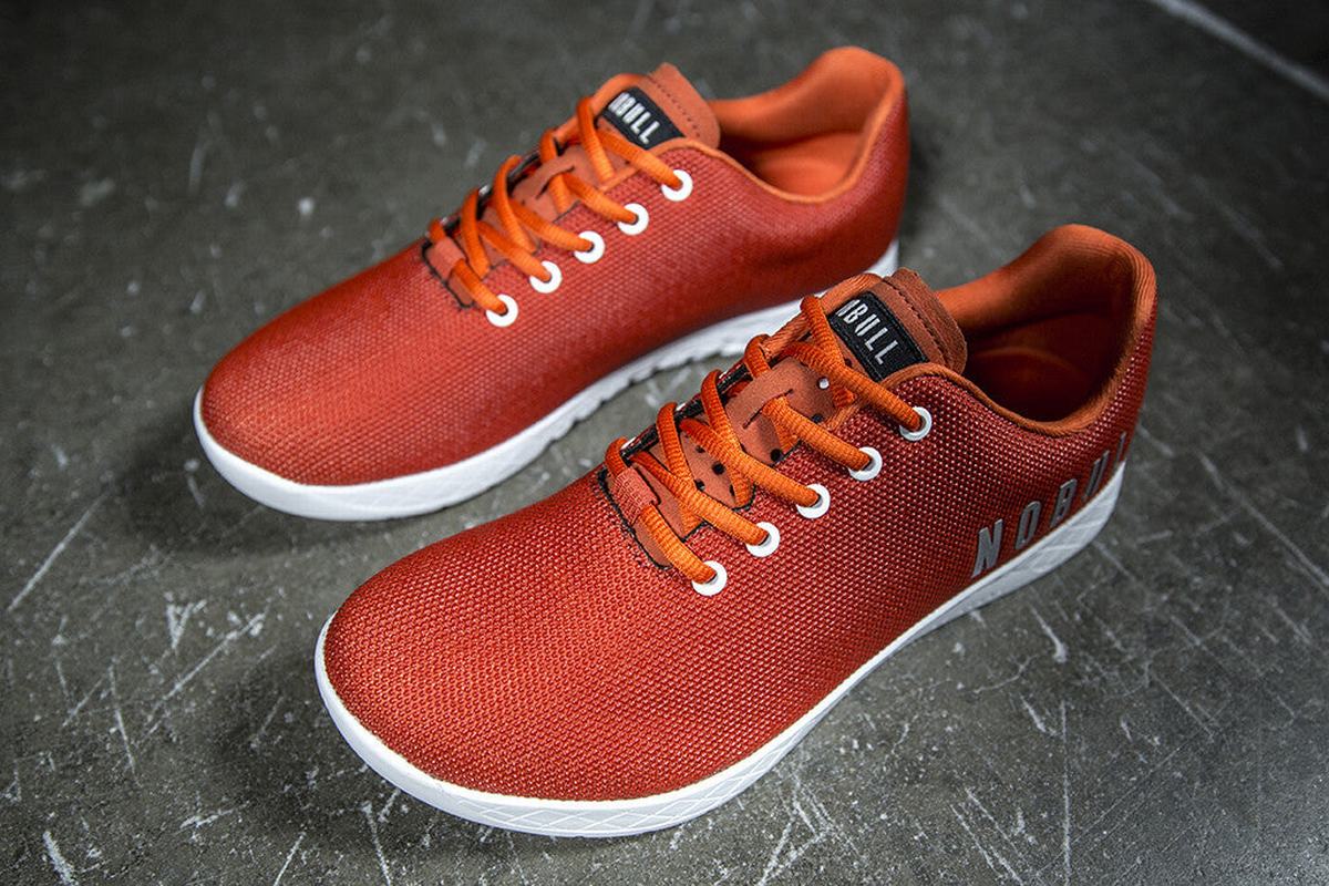 Basket Nobull Superfabric Trainer Homme Orange | LU5041968