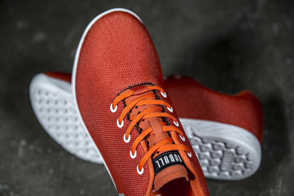 Basket Nobull Superfabric Trainer Homme Orange | LU5041968