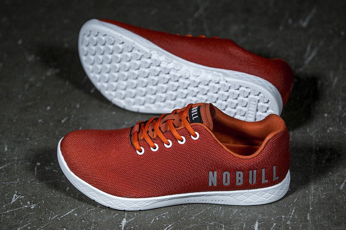 Basket Nobull Superfabric Trainer Homme Orange | LU5041968