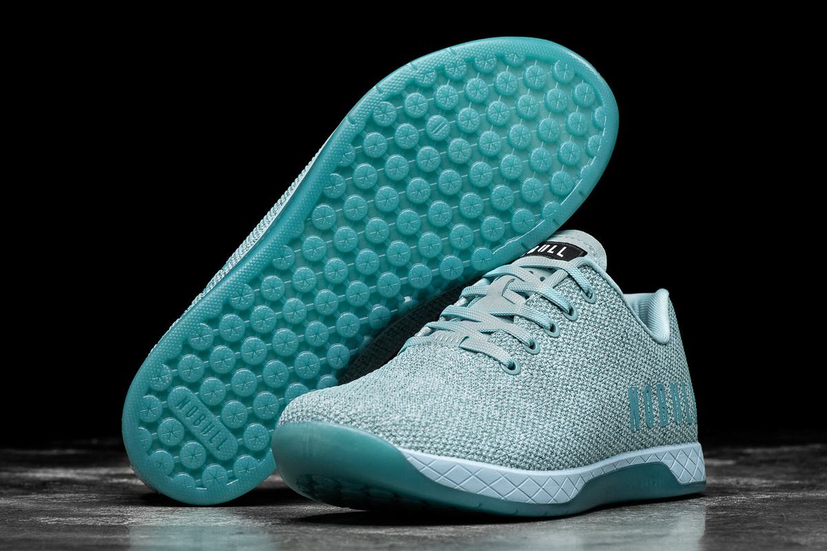 Basket Nobull Superfabric Trainer Homme Bleu Clair | MF2137496