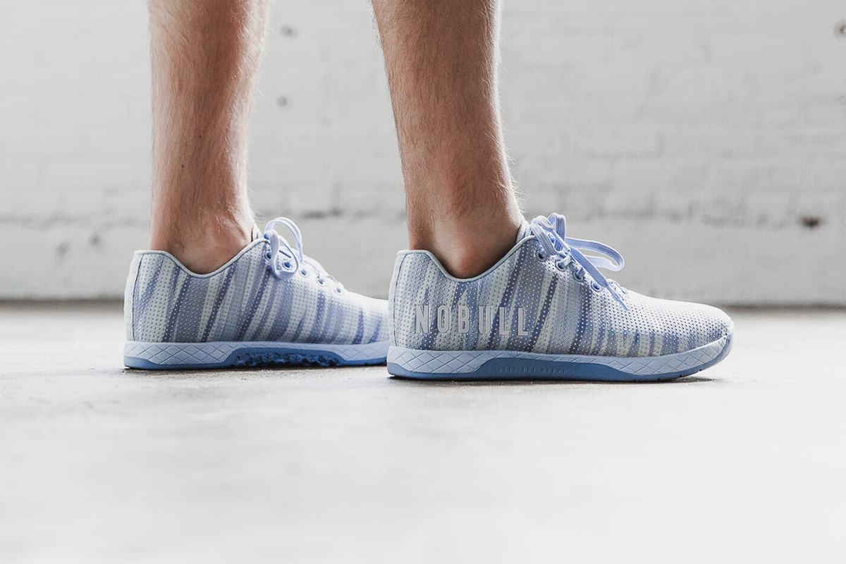 Basket Nobull Superfabric Trainer Homme Bleu | NF0623759