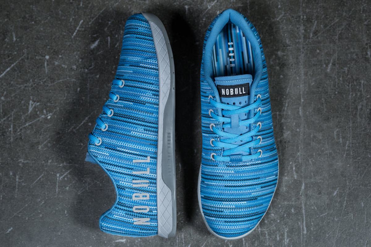Basket Nobull Superfabric Trainer Homme Bleu | NQ6745032