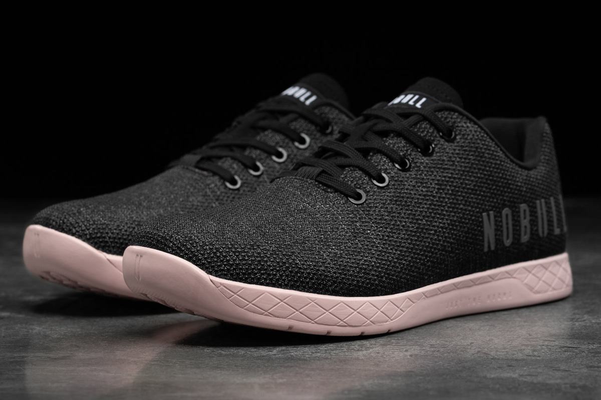Basket Nobull Superfabric Trainer Homme Noir Rose | NY4973015
