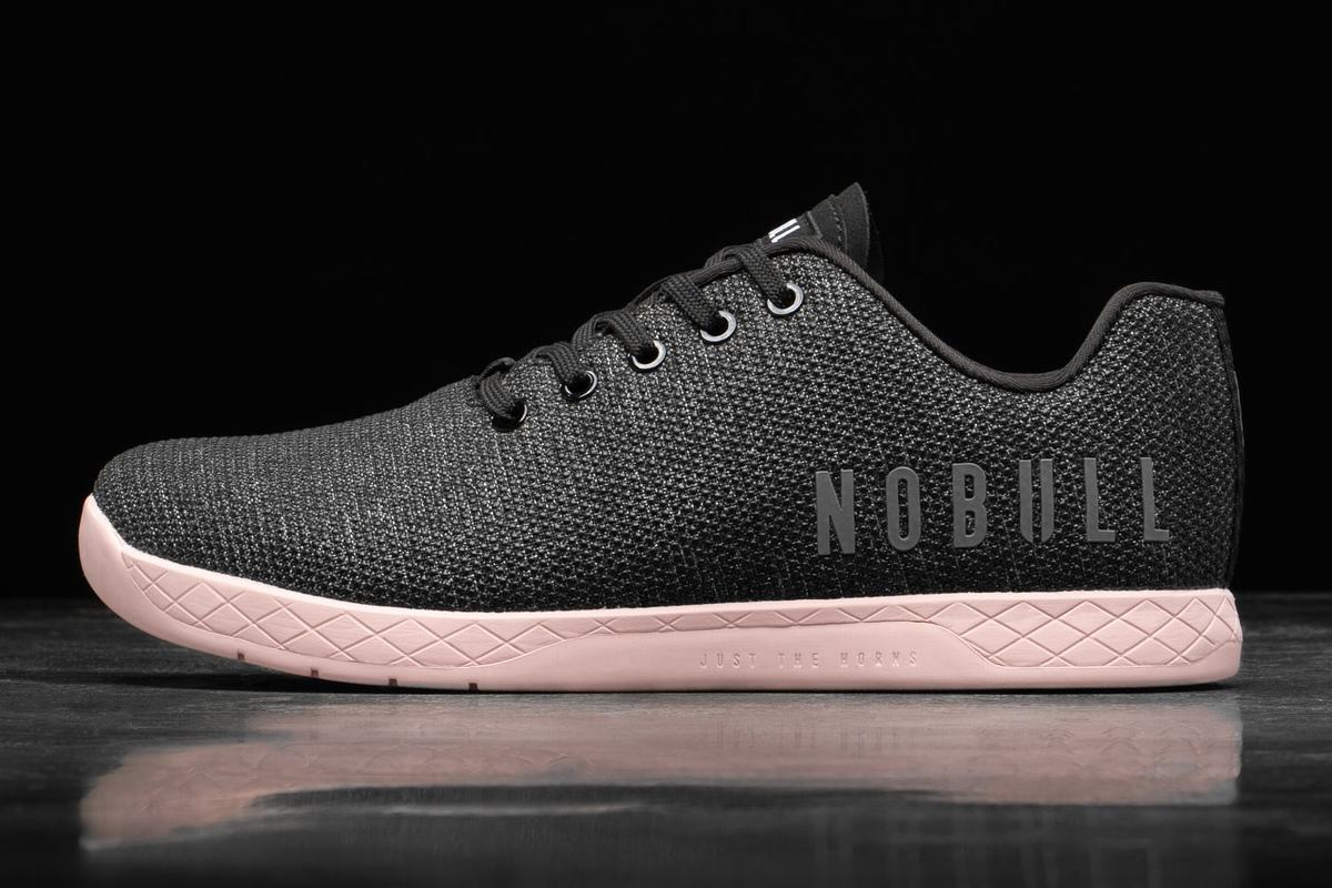 Basket Nobull Superfabric Trainer Homme Noir Rose | NY4973015