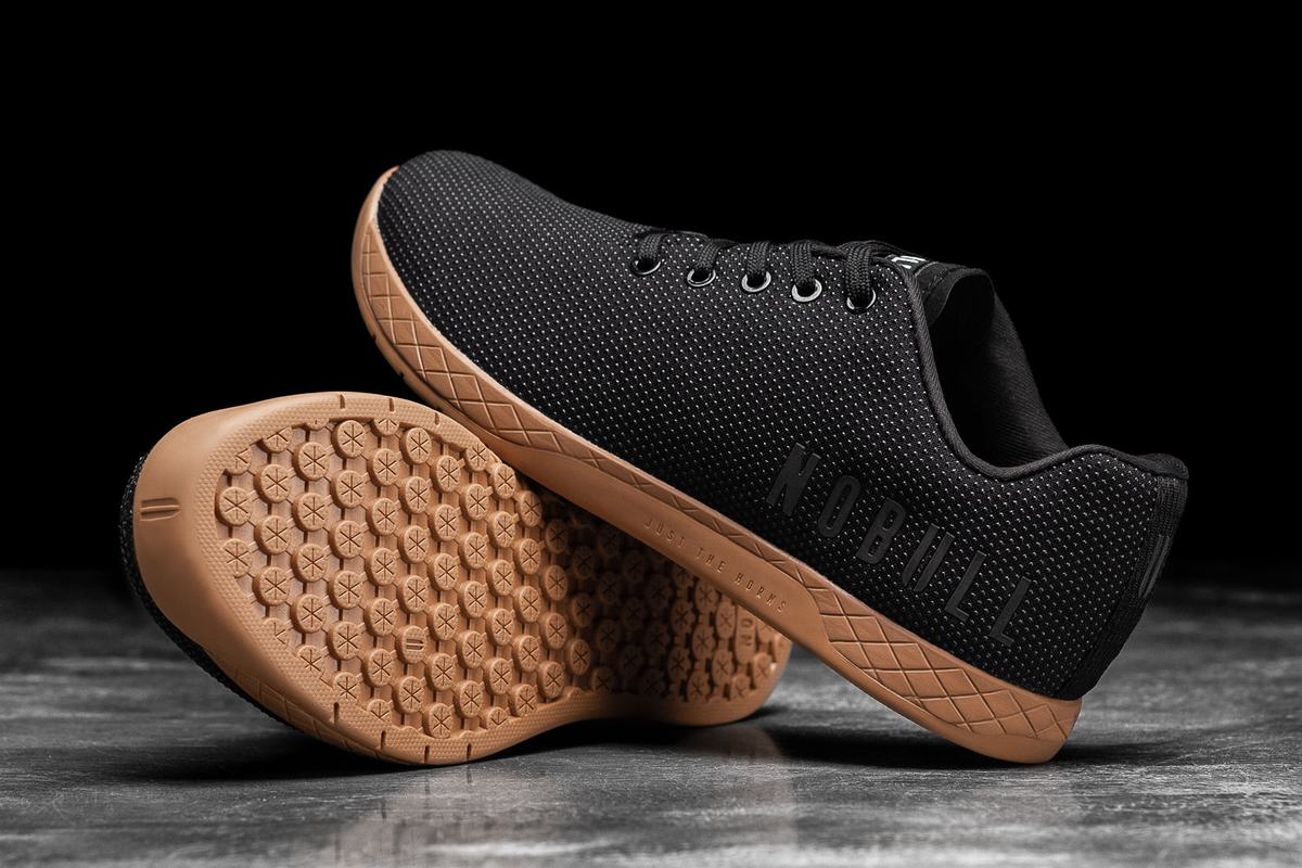 Basket Nobull Superfabric Trainer Homme Noir Cafe | OD3962107
