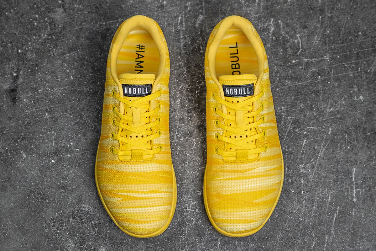 Basket Nobull Superfabric Trainer Homme Jaune | OP0916745