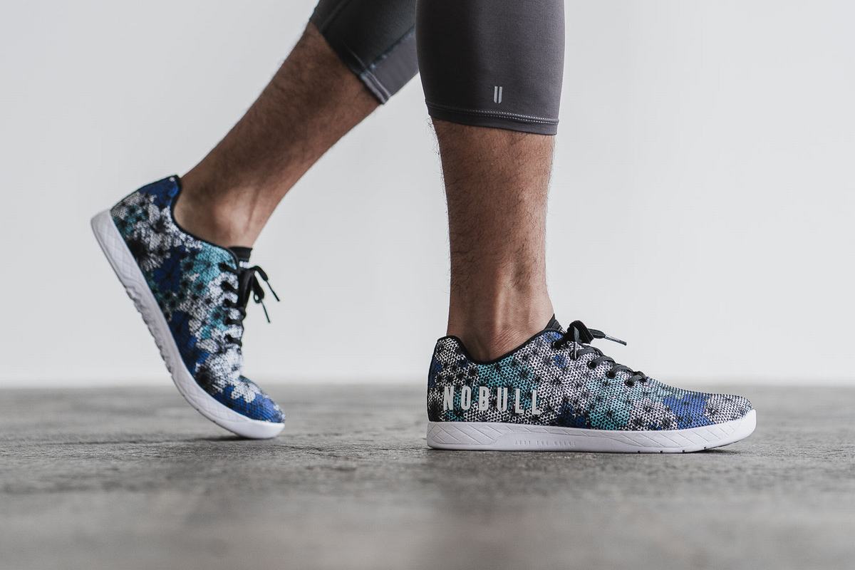 Basket Nobull Superfabric Trainer Homme Midnight Floral | OQ6802751