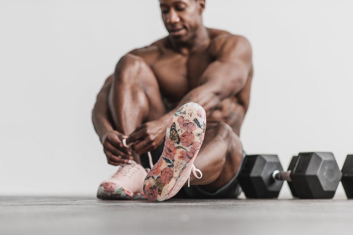 Basket Nobull Superfabric Trainer Homme Rose | OV3270958