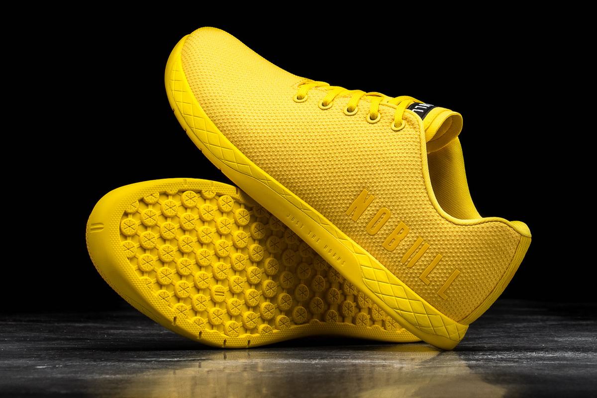 Basket Nobull Superfabric Trainer Homme Citron | PL7901246