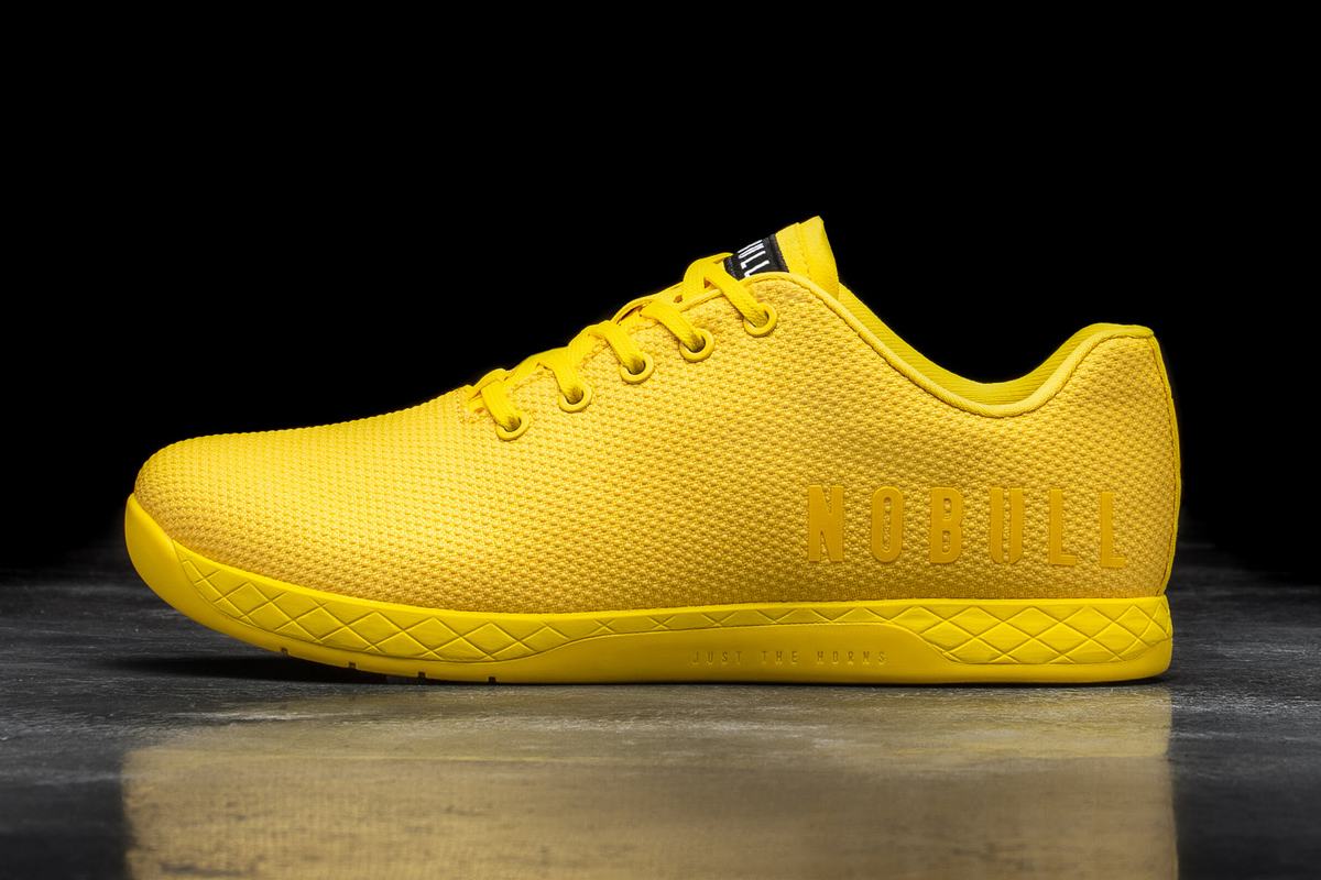 Basket Nobull Superfabric Trainer Homme Citron | PL7901246