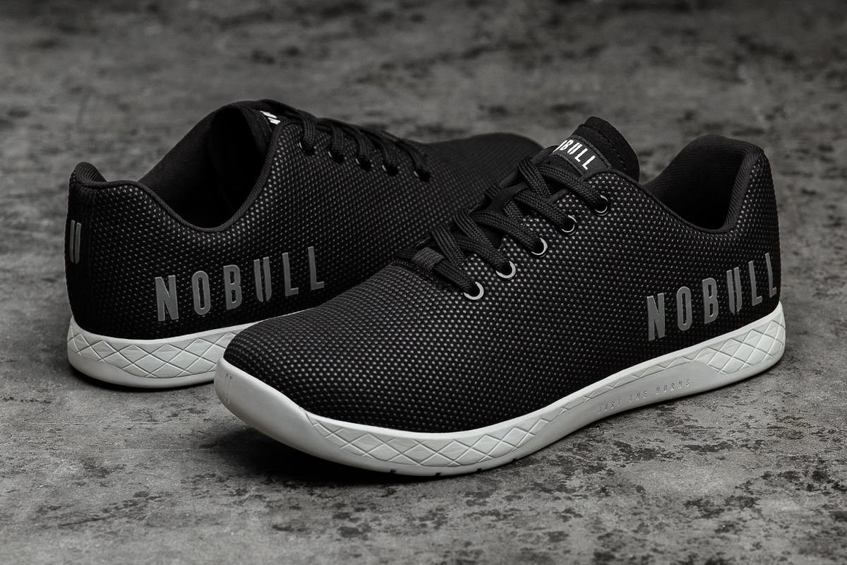 Basket Nobull Superfabric Trainer Homme Noir Grise | PM0487951