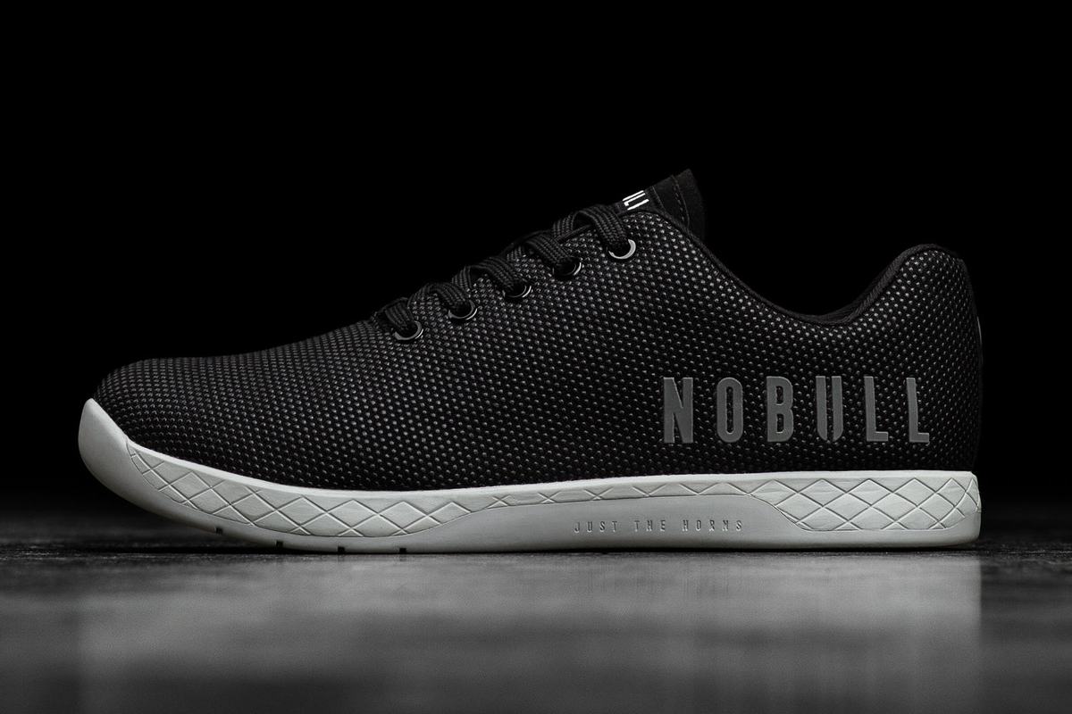 Basket Nobull Superfabric Trainer Homme Noir Grise | PM0487951