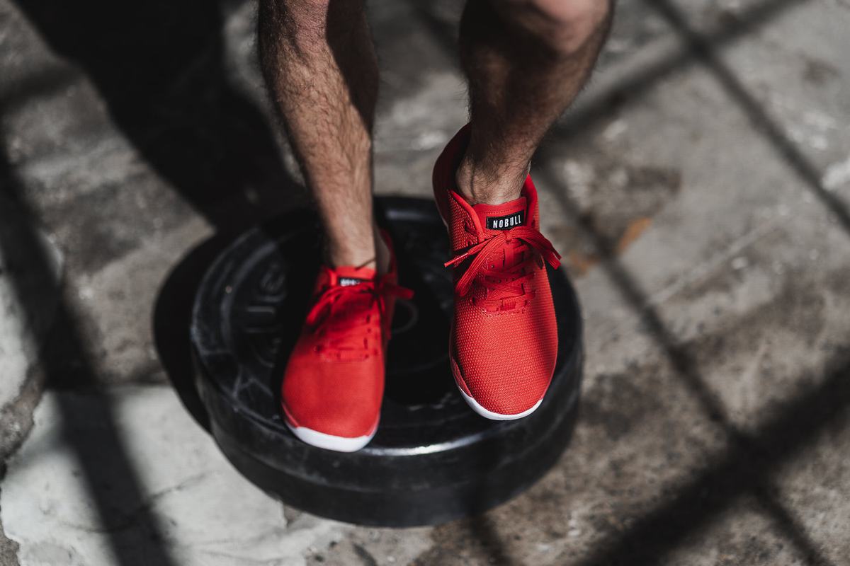Basket Nobull Superfabric Trainer Homme Rouge | QH2780341