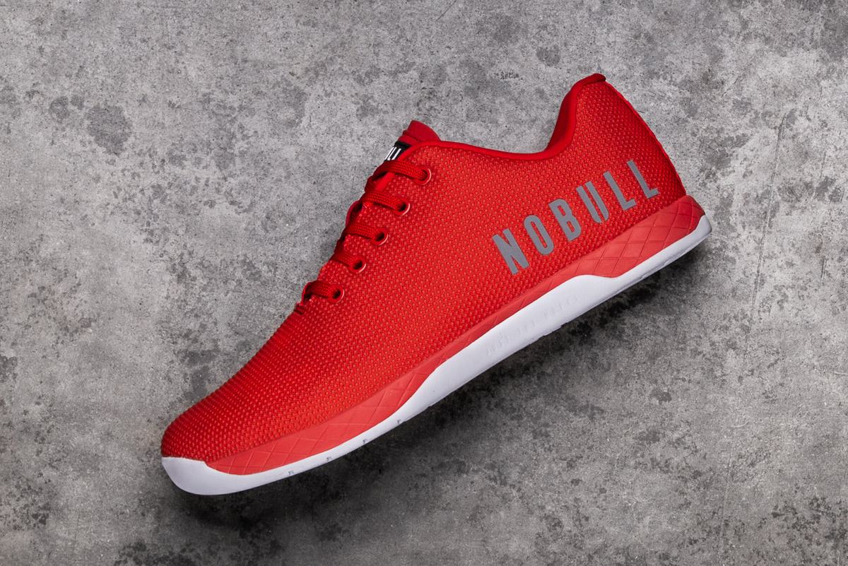 Basket Nobull Superfabric Trainer Homme Rouge | QH2780341