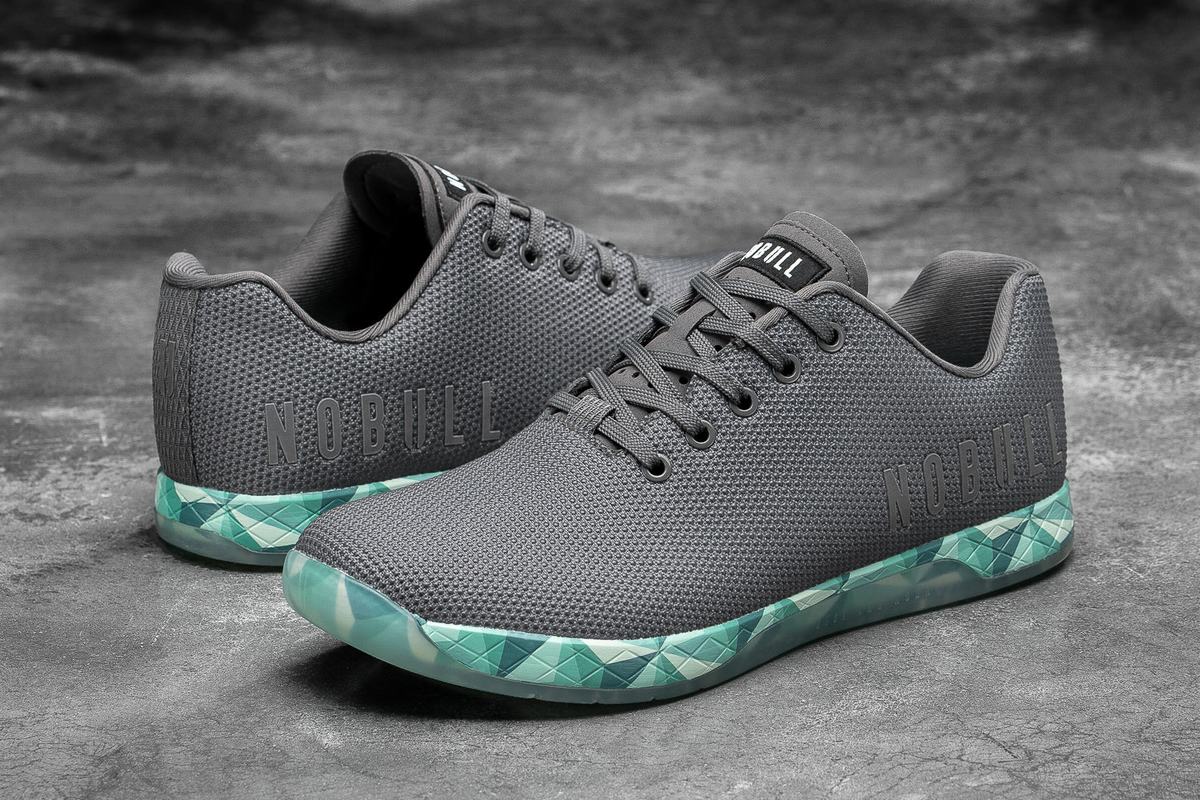 Basket Nobull Superfabric Trainer Homme Grise Foncé | QT9568017