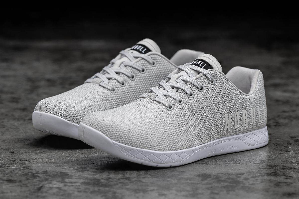 Basket Nobull Superfabric Trainer Homme Grise | RE1980426