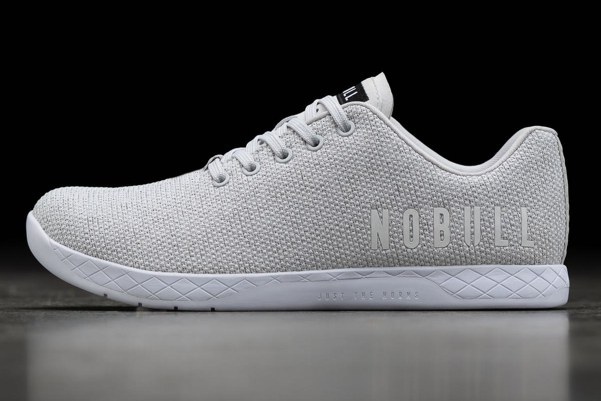 Basket Nobull Superfabric Trainer Homme Grise | RE1980426