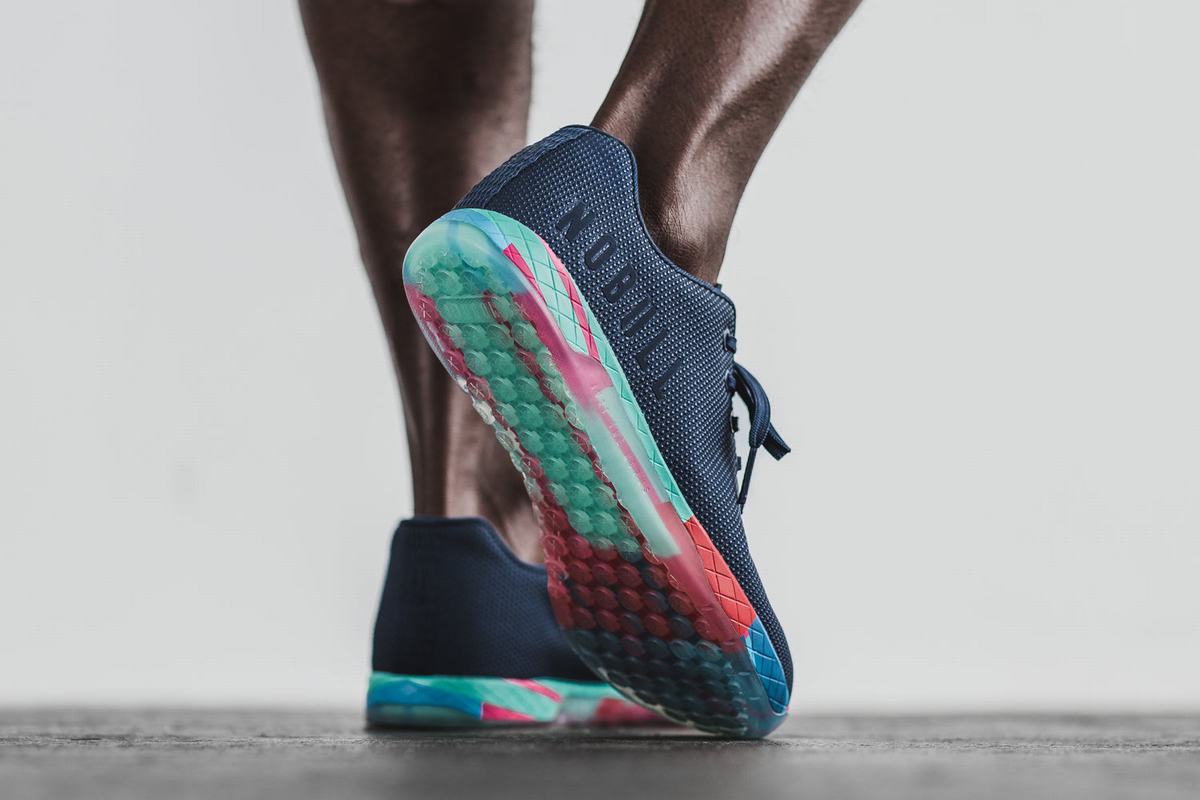 Basket Nobull Superfabric Trainer Homme Bleu Marine | RF9846251