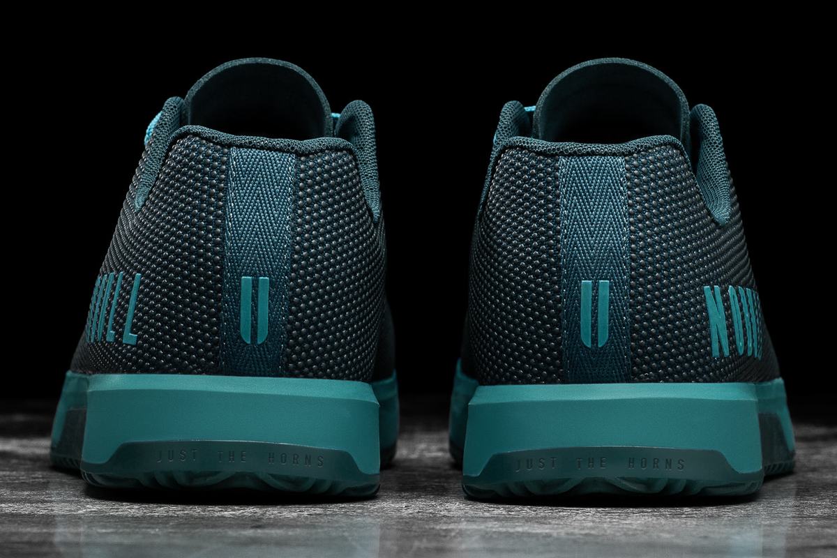 Basket Nobull Superfabric Trainer Homme Turquoise Foncé | RI1526084