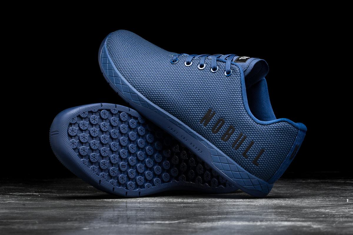 Basket Nobull Superfabric Trainer Homme Indigo | RI1923485
