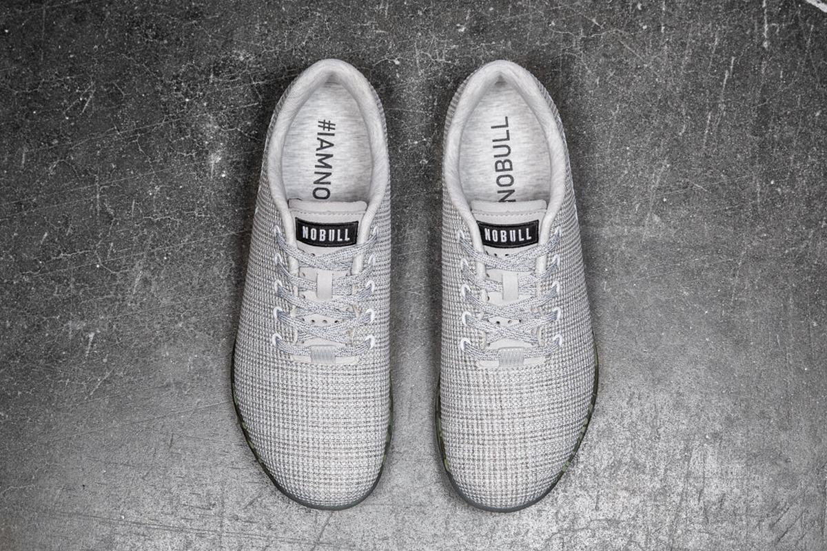 Basket Nobull Superfabric Trainer Homme Blanche | SQ3829650